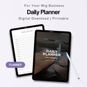 Daily Planner - For Aspiring Wigmakers